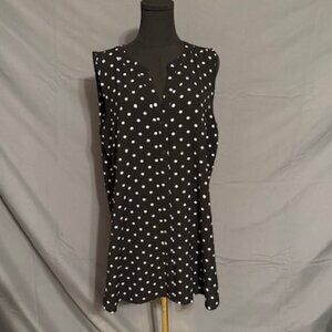 SPENSE Polka Dot Blouse Size XL